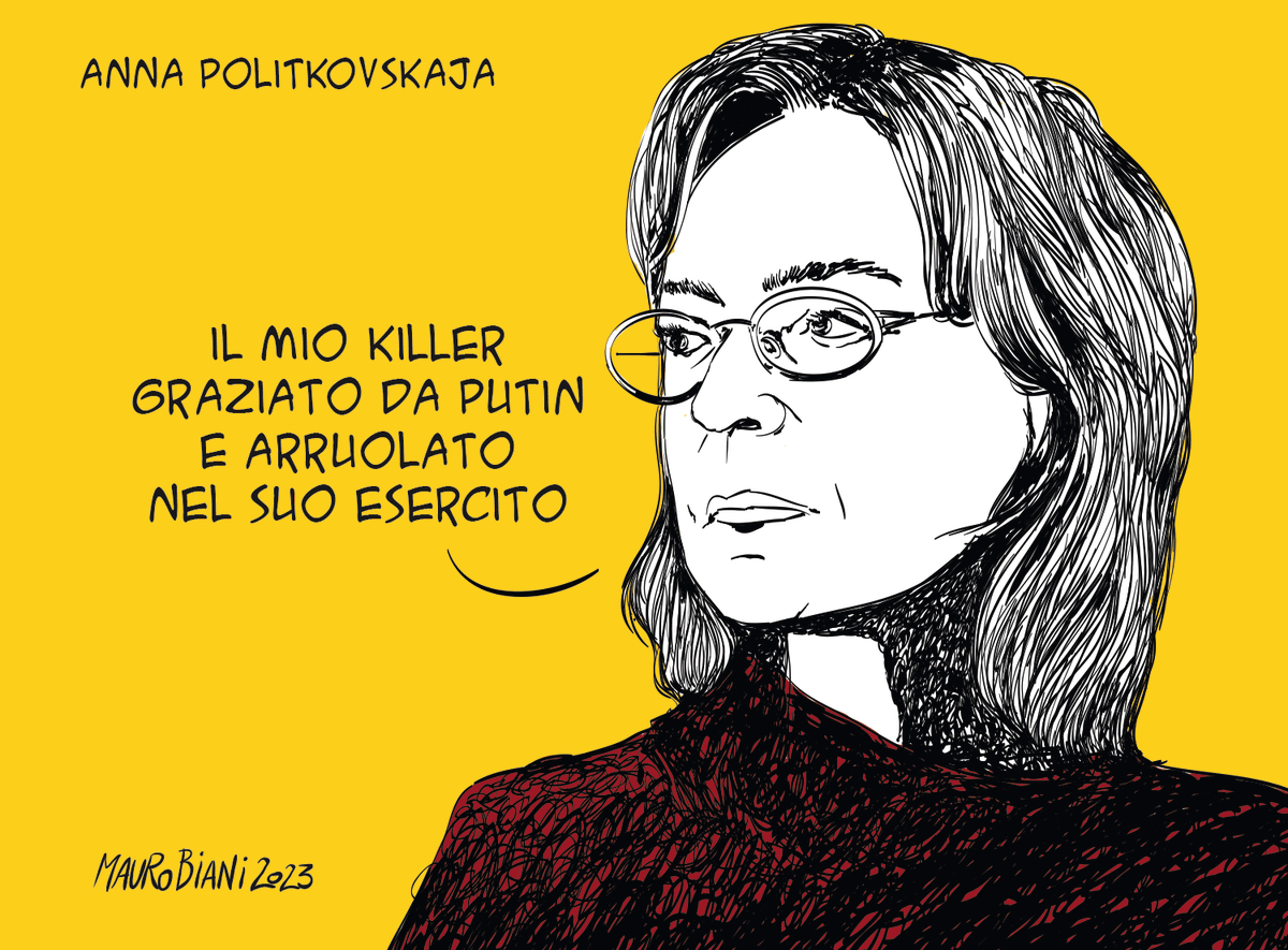 Anna #Politkovskaja Oggi su @repubblica