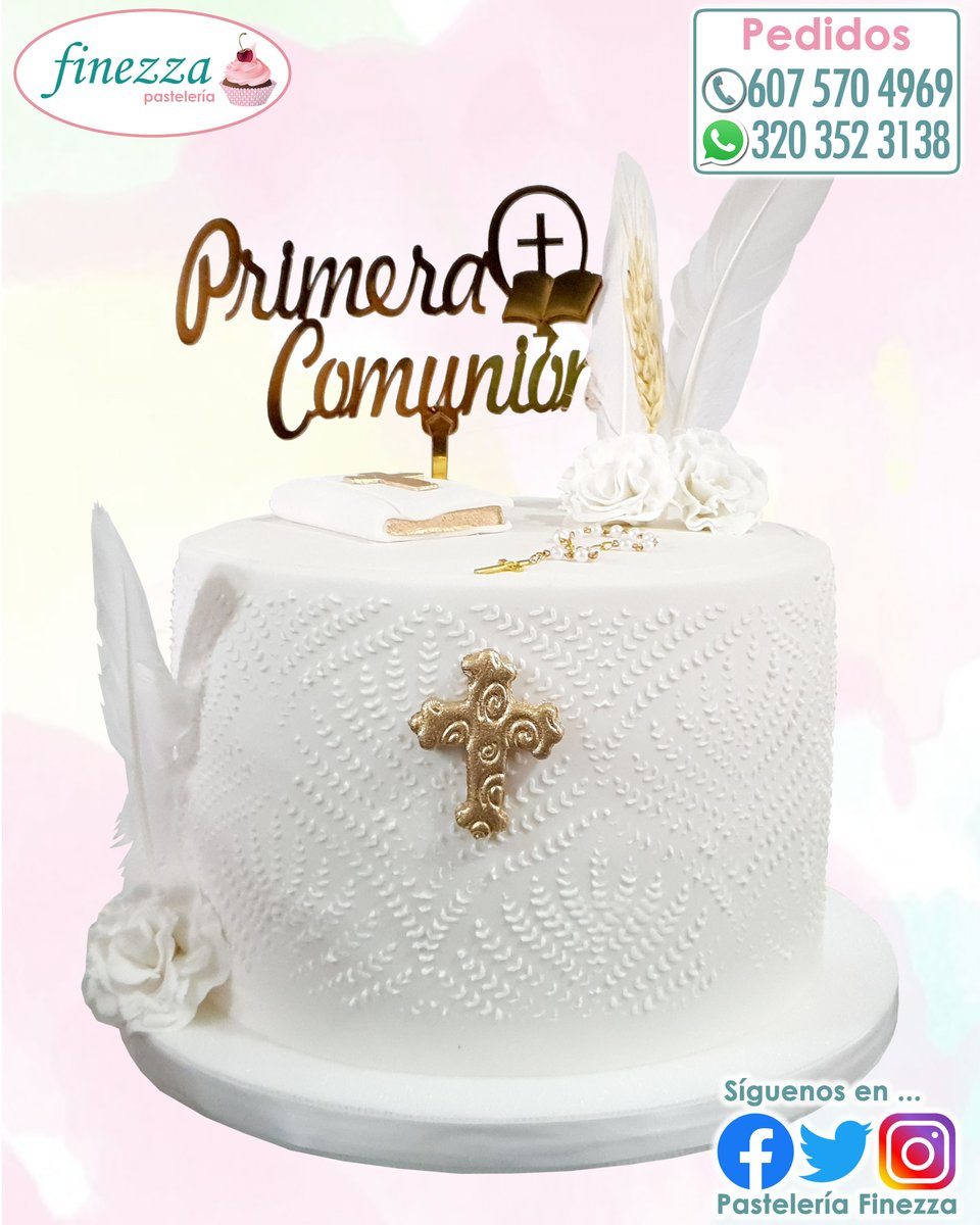 pastelfinezza's tweet photo. Álbum Ponqués Comunión y Confirmación 2023.
Te gustaría para tu celebración?
13/3
#PasteleriaFinezza #CelebraConFinezza #Ponque #PonqueAlto #Torta #Cake #PrimeraComunión #Confirmación #Sacramento #Cupcakes #Galletas #CakePops #Brownies #DulcesShots #Cakesicles #ChocoOreo https://t.co/15VAqki9cD