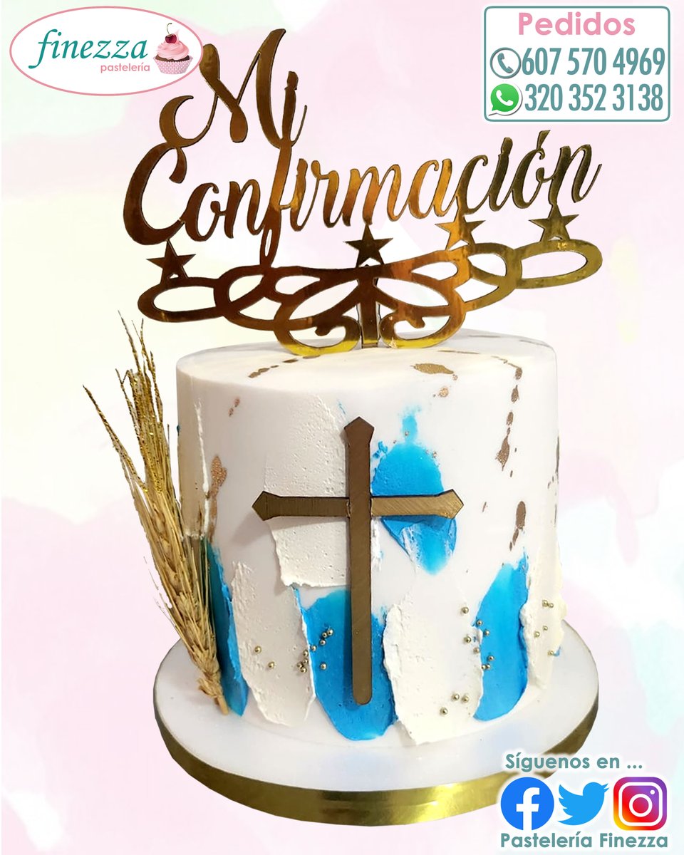 pastelfinezza's tweet photo. Álbum Ponqués Comunión y Confirmación 2023.
Te gustaría para tu celebración?
13/3
#PasteleriaFinezza #CelebraConFinezza #Ponque #PonqueAlto #Torta #Cake #PrimeraComunión #Confirmación #Sacramento #Cupcakes #Galletas #CakePops #Brownies #DulcesShots #Cakesicles #ChocoOreo https://t.co/15VAqki9cD