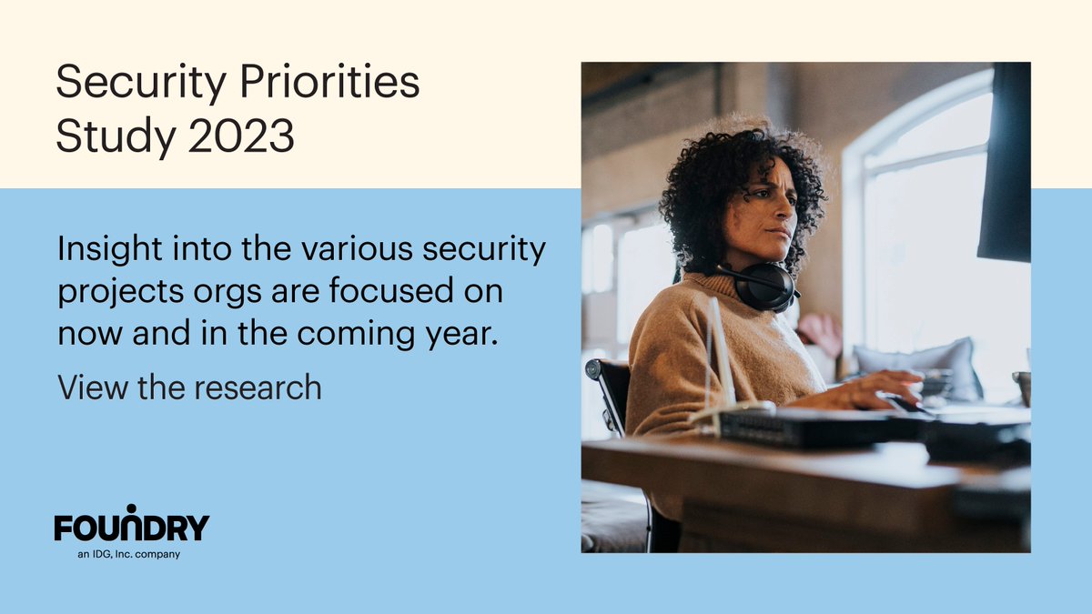 Attention tech marketers - Foundry’s new Security Priorities study is here! This annual research will help you better understand the projects #security leaders are focused on in the coming year, as well as the challenges redirecting their time: bit.ly/3uja2Ef