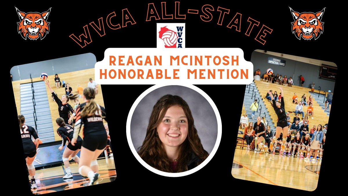 Shoutout to <a href="/VbVahs/">VAHS Volleyball</a> own Reagan for earning HM All-State honors from the Wisconsin Volleyball Coaches Association! <a href="/VAHSwildcats/">VeronaAreaHighSchool</a> #GoCats