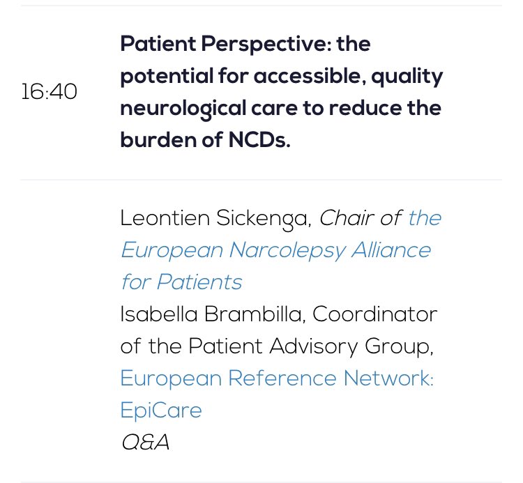 LeonardiMatilde's tweet image. #brainhealthsummit the importance to work #together. 👍Neurologists and neurological patients representative to promote 🧠 #brain #health and to fight the burden of #neurological #disorders 💪🏻Together and only together all stakeholders can win 🏆