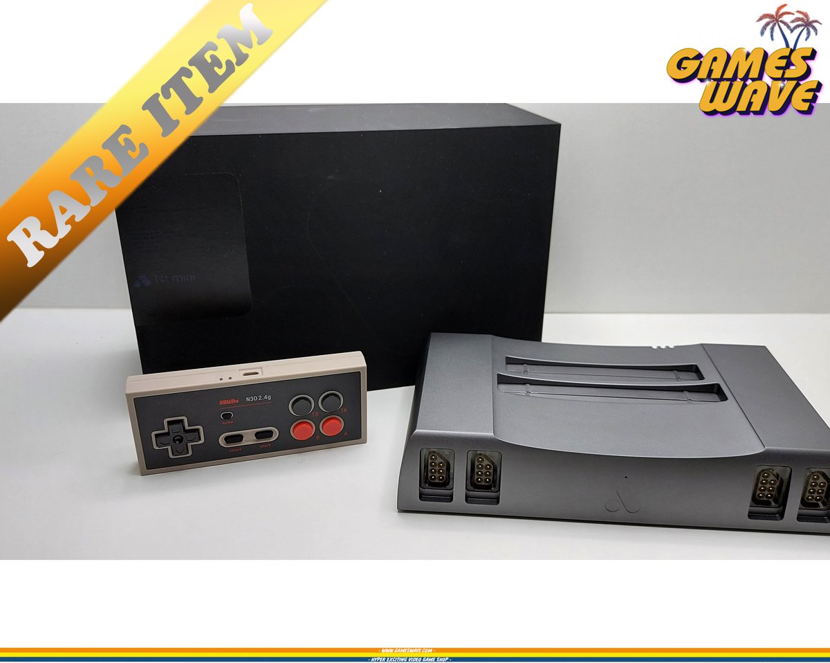 Games_Wave's tweet photo. 🚨Une rentrée spéciale consoles Analogue 👀
➡️Analogue Mega Sg White.
➡️Analogue Nt Mini.
➡️Analogue Super Nt.
➡️Et un lot de jeux Snin en loose.
Dispo⤵️
https://t.co/rh46uoayFW
#Retrogaming #Analogue #Megadrive #Supernintendo #NES #Snin https://t.co/lv9M6OitVw