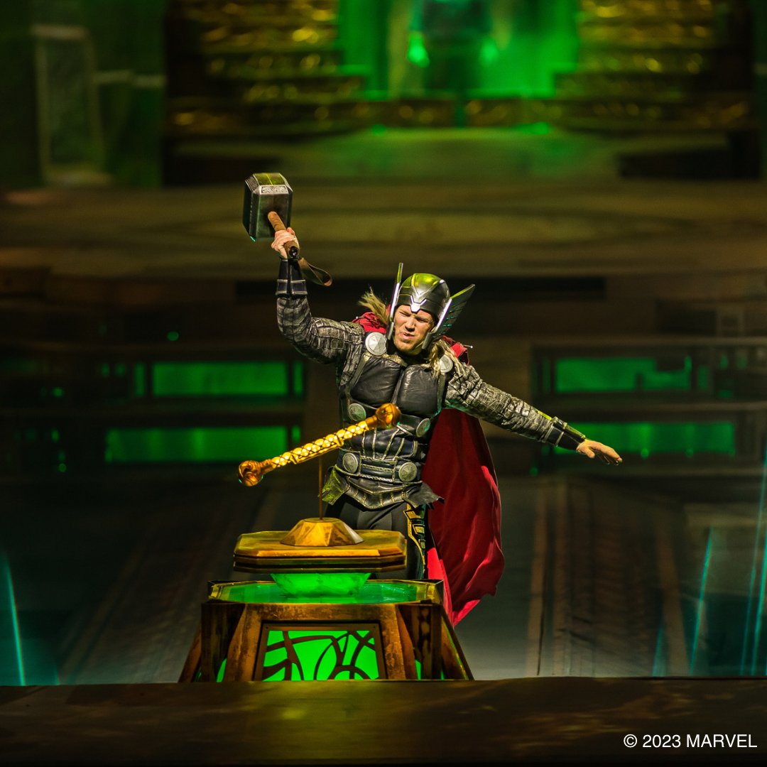 Prepare for a jaw-dropping display of power as the God of Thunder commands storms and battles intergalactic threats. Brace yourself for an epic spectacle that will leave you thunderstruck! ⚡🌩️