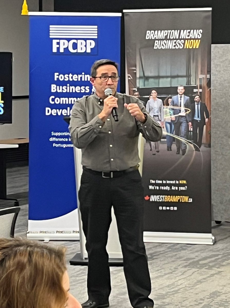 abrigocentre's tweet photo. Abrigo was honoured to attend "What's Your Story", a wonderful networking event presented by the @FPCBP in Brampton last evening. Abrigo's Executive Director Ed Graca spoke about our five primary service programs and the work our counsellors do for clients. Thank you to the FPCBP https://t.co/sXzzegr6eF