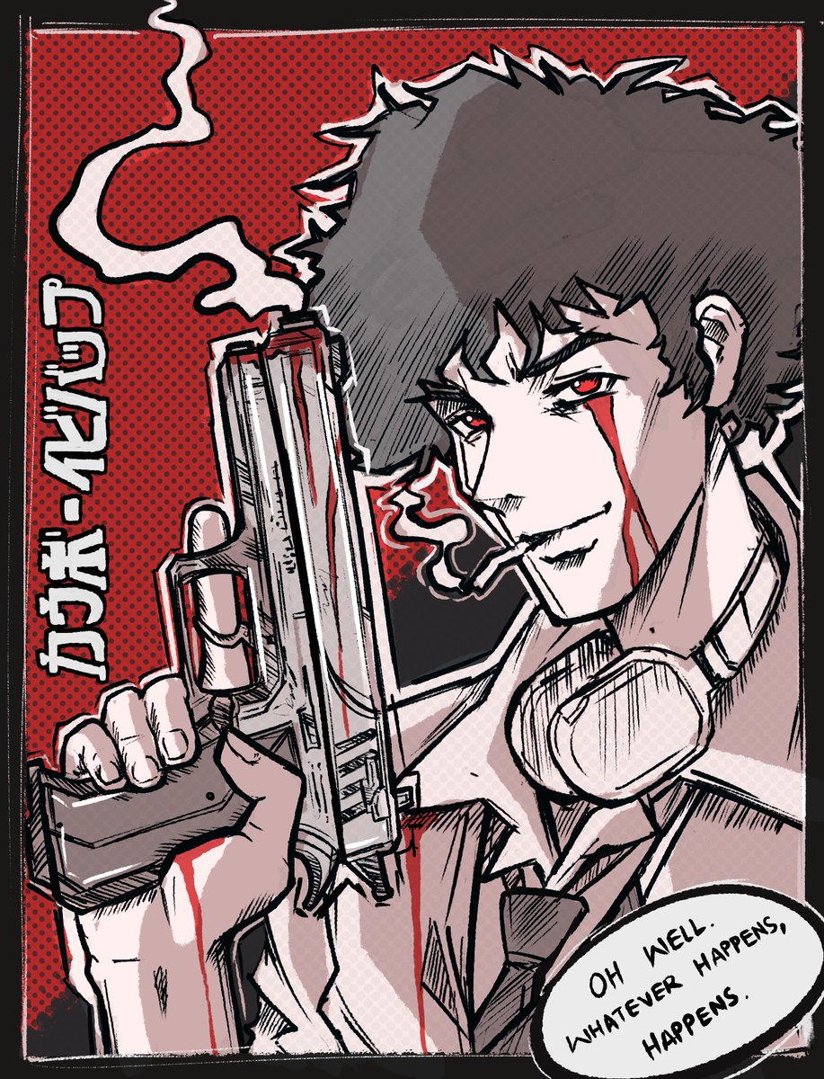 shadow_hh123's tweet photo. Spike Spiegel from my favorite Anime
"Cowboy Bebop"

Procreate

#anime #manga #cowboybebop #spikespiegel #2d #artistsontwitter #fyp #digitalart #artwork #gun #character #fanart #fyp #manga #digitalartwork #procreate #procreateart #portrait https://t.co/W7zXZeo7Oe