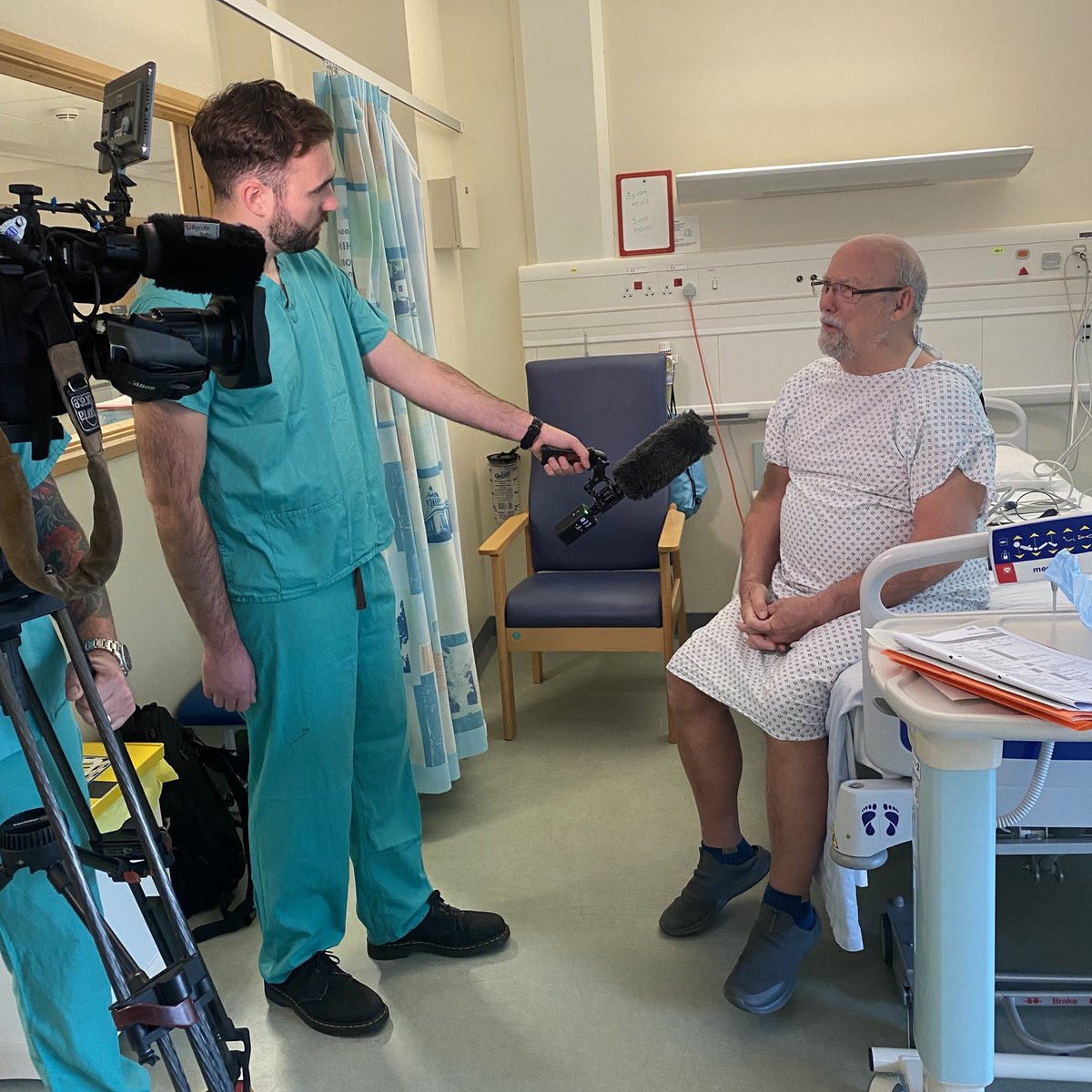 Tune into @BBCEMT tonight to find out about our new cardiology service for patients with refractory angina. Dr Andrew talks about the service and how it benefits patients. We are proud to be the first trust in the East Midlands to offer the service. 📺6.30pm tonight on BBC One