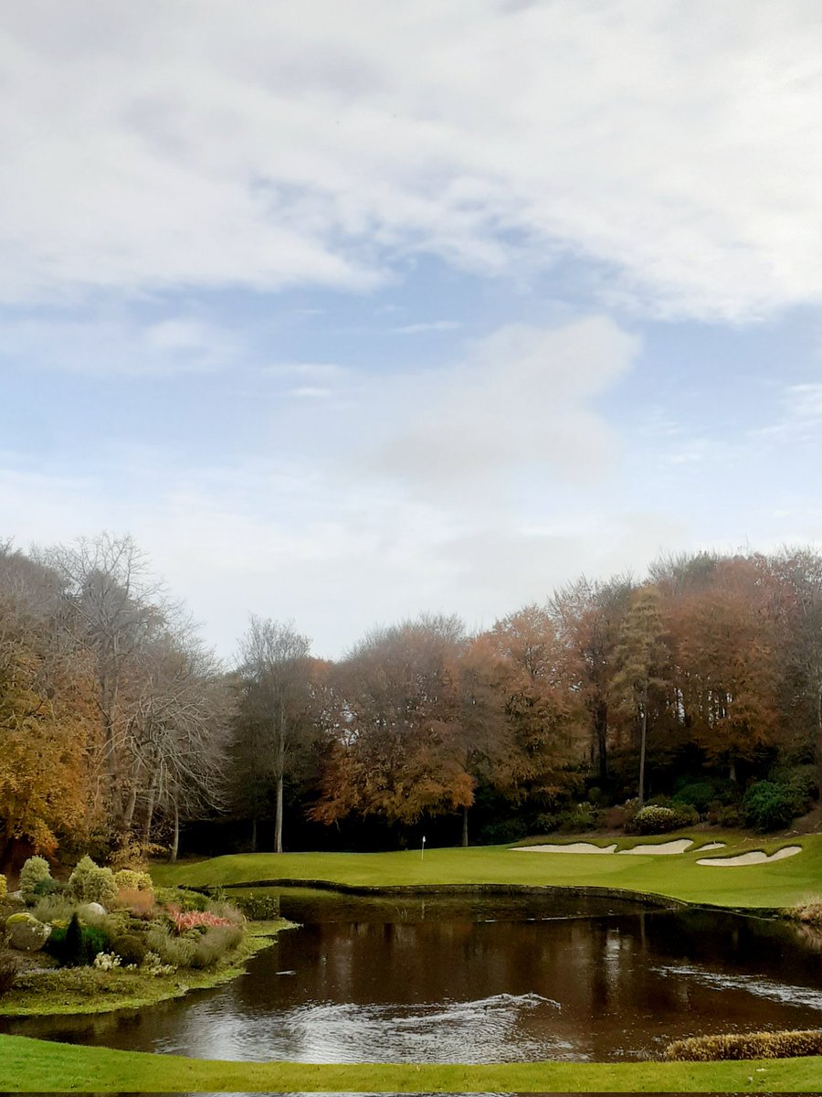 Great morning for a few holes @druidsglen