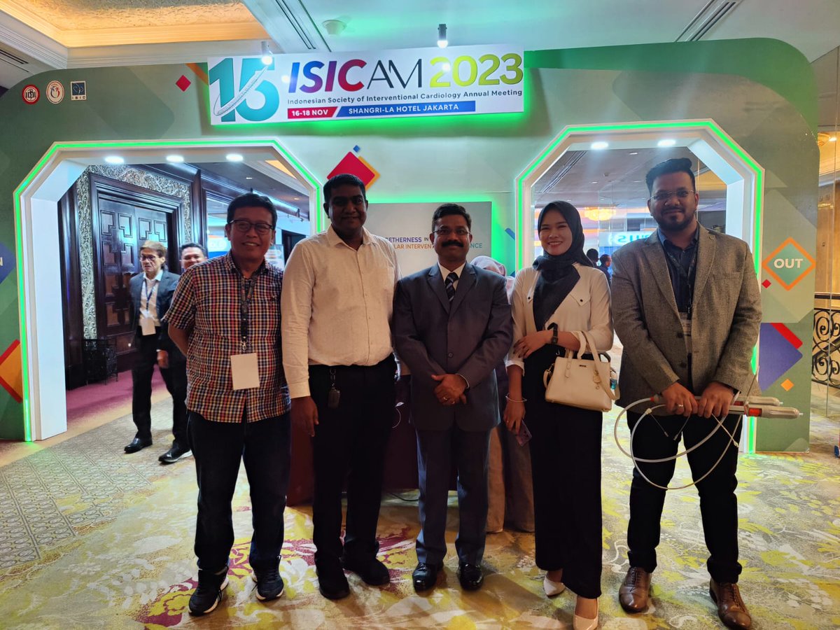 relisysmedical's tweet image. Glimpses of our participation on Day 1 at ISICAM 2023, Jakarta, Indonesia!

#isicam2023
#relisysmedicaldevices
#cardiovascularintervention
#structuralheart
#tricvalvelivecase
#tricvalvetalk
#cardiovasculardisease
#healthcareinnovation
#shangrilajakarta
#indonesia
@relisysmedical