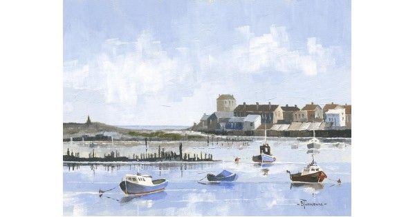 River Coquet, Amble by Bob Turnbull buff.ly/3QsR9WU #Northumberland #Amble #RiverCoquet  Signed limited edition prints available with Free UK mainland delivery.