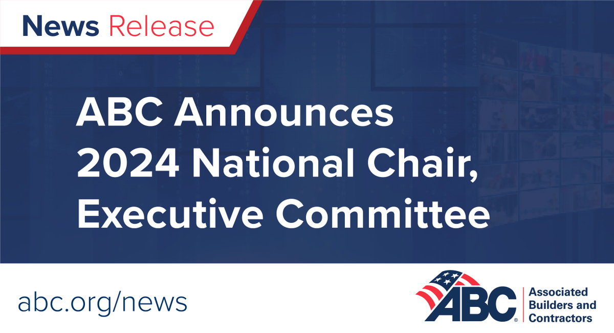 “ABC provides the opportunities and tools to be successful in construction, an industry that I chose when I was 16, climbing the ladder until achieving my career dreams as the president of a family-owned contractor."

ow.ly/7J7J50Q8oPm

#ABCMeritShopProud