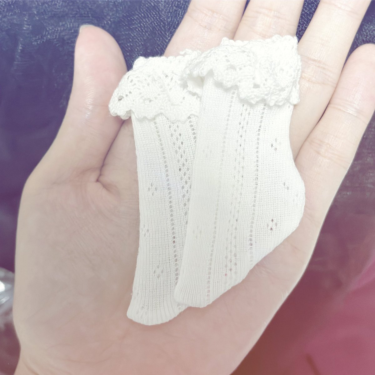 rRabit_t's tweet photo. Qute💖sock for 1/4~
https://t.co/WWRYfphv99
#bjd #dollcloth #volks #dollfiedream #ドール洋服 #人形 #ドール #ドール服 #ホーグス #sd #msd #mdd #bjddoll #dollstagram #dollphotography #superdollfie #bjdclothes #구체관절인형 #peakswood #bjdswitch #maryjane https://t.co/7vxzySLAtY