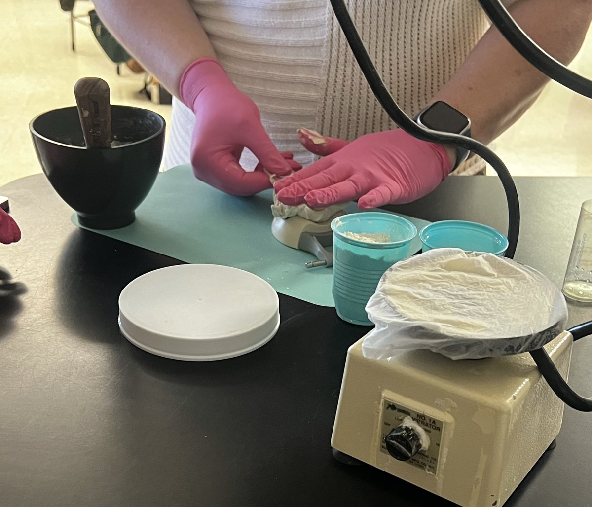 <a href="/delcastle_ths/">Delcastle Technical High School</a>  today and had the opportunity to rotate in as a 'freshman'.  It was a lot of fun and a great way for me to learn more about our career programs.  Thank you Ms. Dill for allowing me to join your class. #NCCVTWorks @NCCVoTech <a href="/drcomegys/">Justin Comegys</a> @coop_delcastths