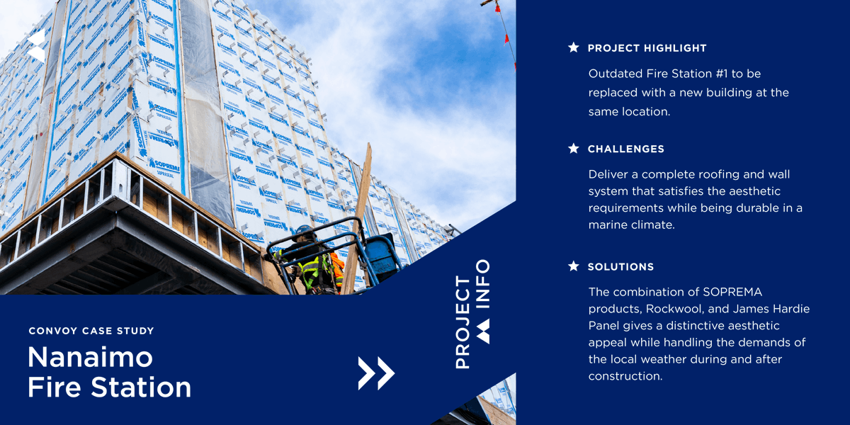 ConvoySupply's tweet photo. Fire Station No. 1, with a design for energy and operational efficiency.
Contractors: G & G Roofing & Westwood Metals
Architect: S2 Architecture
#convoycasestudy #commerical #roofing #wallsystems #insulation #coatings #waterproofing #soprema #rockwool #jameshardie https://t.co/RcVhycZUeg