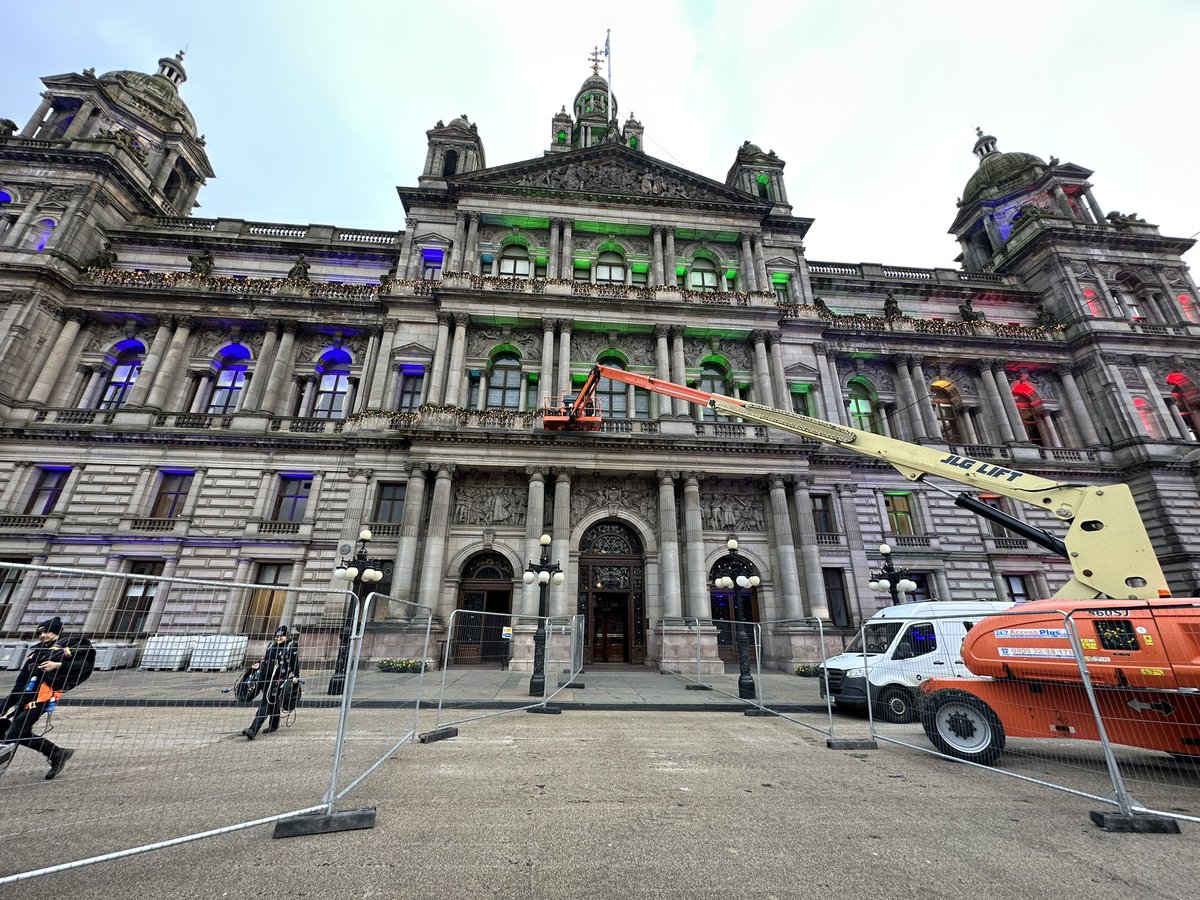 A delegation of West Area officials, branch reps and members met with councillors at Glasgow City Chambers today, seeking support for official council opposition to the cuts to our service. Full council meeting on 7/12/23 for vote on this. #cutsleavescars @KeiranON @FBUScotland