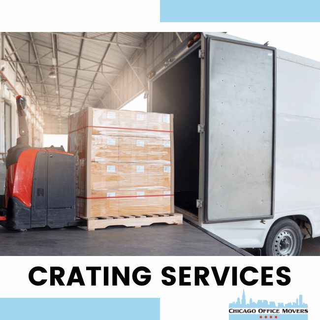 chicagoofcmover's tweet image. Secure, sturdy, and tailored to your office treasures. Our crating services ensure a smooth and damage-free transition for your delicate items.  #OfficeProtection #CratingExperts #OfficeMoving #ChicagoMovers