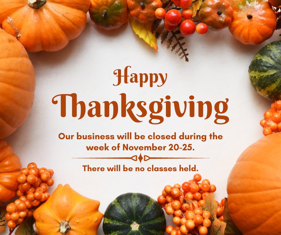 donomagym's tweet photo. 🦃🍁 Happy Thanksgiving, Donoma Gymnastics fam! 🍁🦃

📢 Quick update: We'll be closed from Nov 20-25, and no classes during this time. Enjoy your holiday celebrations! 🎉🥧

#DonomaGym #DonomaKids #ThanksgivingBreak #ClosedForTheWeek #Gratitude 🧡

https://t.co/bqvyyHL1Wu https://t.co/SWMdjOiGas