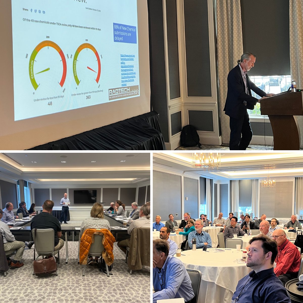End users, systems integrators, suppliers, and government representatives gathered November 6-7, 2023, in Columbus, Ohio, for the 2023 RadTech Fall Meeting to discuss advancing new opportunities for UV+EB technology.