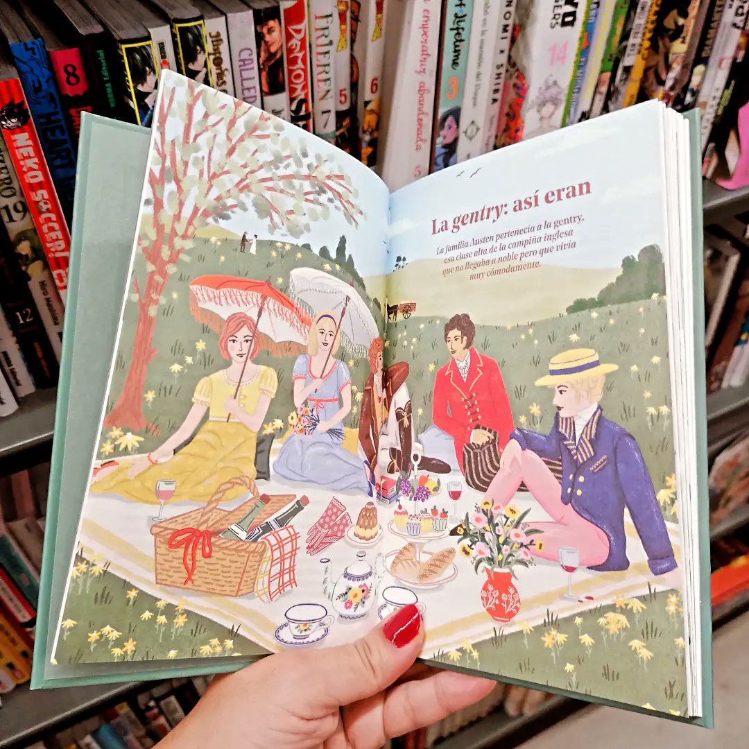 sitiojaneausten's tweet photo. Hojeando el librito sobre la vida #Regency que acaba de sacar #AlmaEditorial, junto con otros de #sherlockholmes o #anneofthegreengables
En este caso es una #cucada con #ilustraciones que da una información básica pero interesante sobre los tiempos de #JaneAusten, escrito por https://t.co/1GJZBROpSy