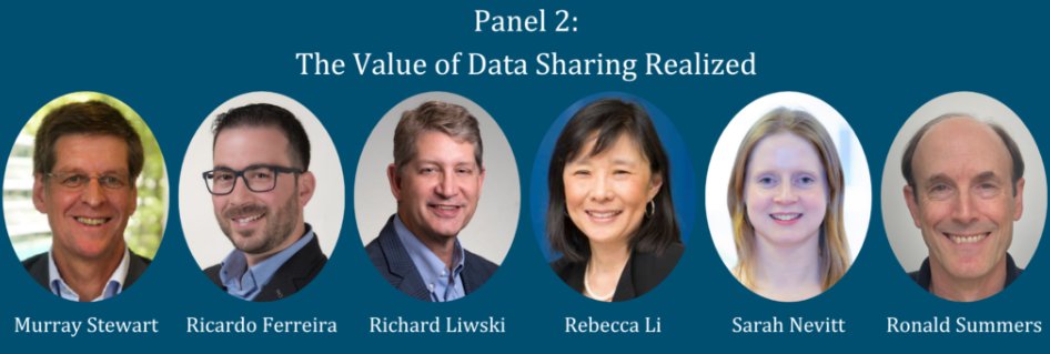 AT Tasneem, PhD (@atasbatasneem) on Twitter photo Great panel discussion on "The Value of Data Sharing". What are your thoughts on opensource code sharing? How can we lower the bar on that front?
<a href="/CEOCancerfight/">CEO Roundtable on Cancer</a> @Vivli <a href="/ProjDataSphere/">Project Data Sphere</a> #datasharing Great panel discussion on "The Value of Data Sharing". What are your thoughts on opensource code sharing? How can we lower the bar on that front?
<a href="/CEOCancerfight/">CEO Roundtable on Cancer</a> @Vivli <a href="/ProjDataSphere/">Project Data Sphere</a> #datasharing