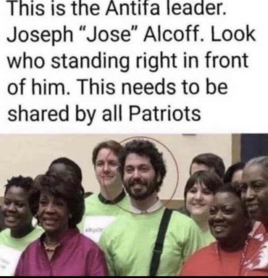 JDunlap1974's tweet photo. Since Antifa is trending, thought I'd post this picture of Joy Reid https://t.co/UmiRtolIvm