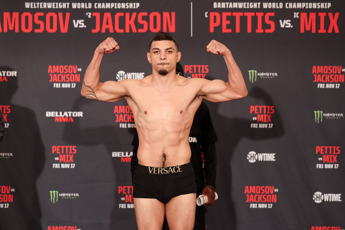 #BELLATOR301 Official Weigh-In Results: Richard Palencia (<a href="/PALENCIA602/">Richard Palencia</a>) (136)