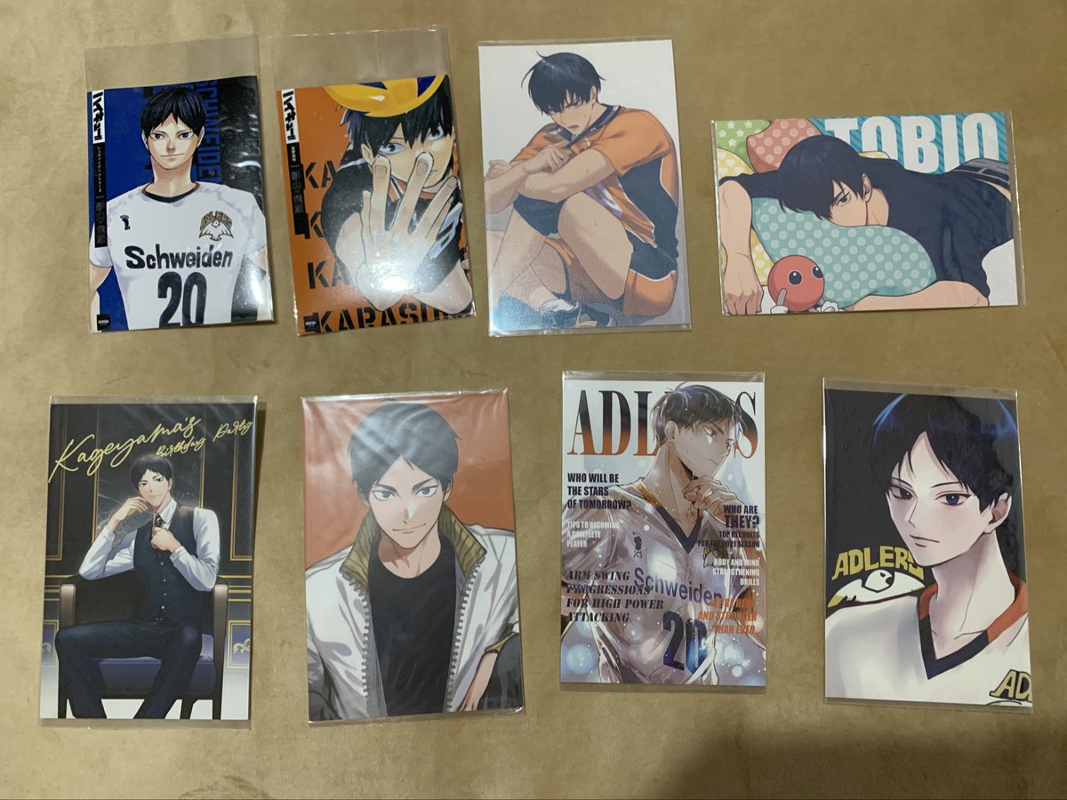 KA9SYAMA's tweet photo. wts postcard kageyama tobio https://t.co/acluu5meW8
