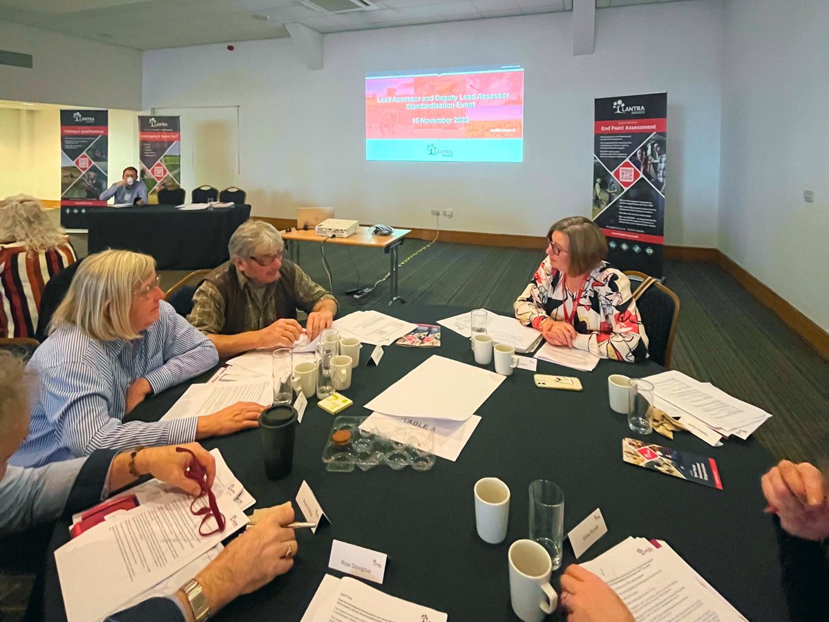 LantraUK's tweet image. Thrilled to mark a significant milestone at Lantra! 🎉

Our dedicated #EndPointAssessment team excelled at the Lead Assessor and Deputy Lead Assessor Standardisation event held at Stoneleigh Park yesterday.

Congratulations to the entire team for their outstanding achievement! 👏