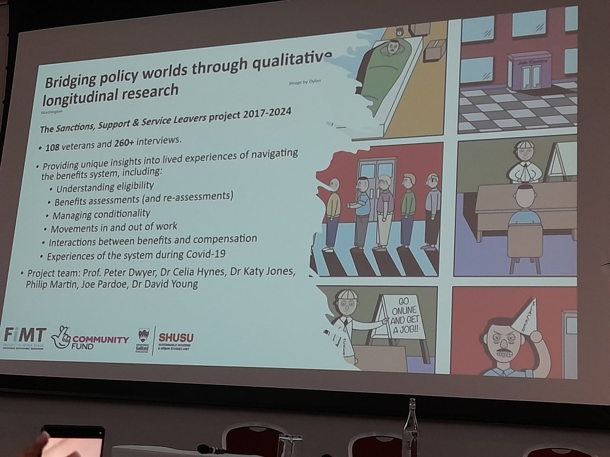 @lisa_scullion s commitment to using research to improve veterans' experience of the benefits system is invaluable. @FiMTrust funding on Sanctions Support and Service leavers research continues to make a real difference to policy and practice. @VeteransGovUK @DWPgovuk