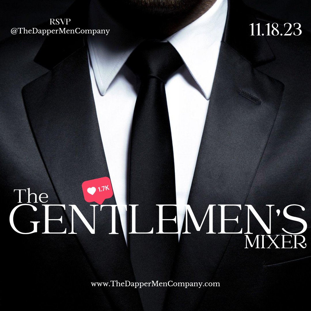 BrianAgbor's tweet photo. Join me for the launch of my Crafted by The Dapper Men Co. Suit Collection this 11.18.2023. This huge milestone will be my best yet! #TheDapperMenCompany https://t.co/Osrfq5Krfq