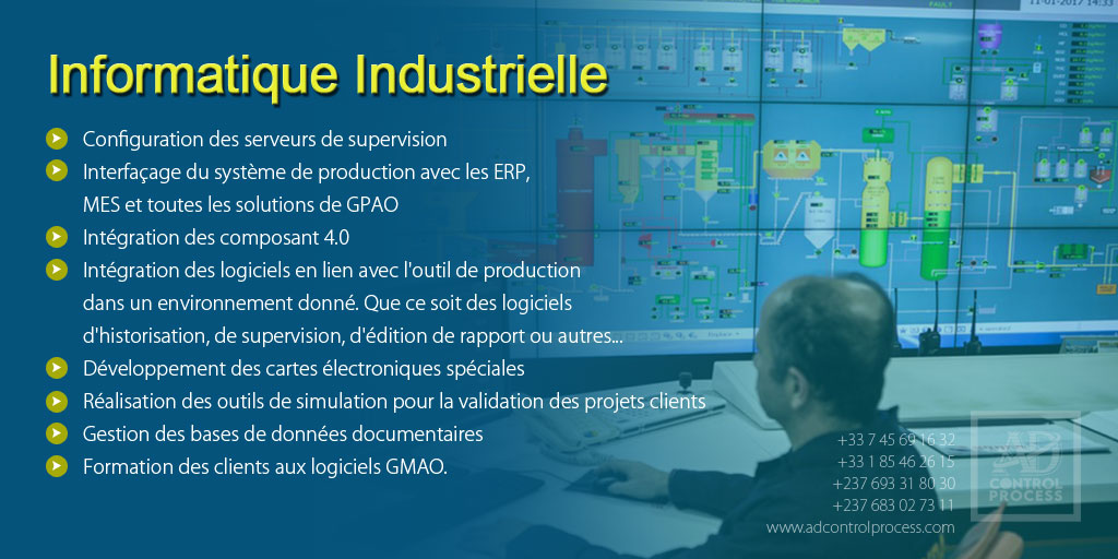 adcontrolp's tweet image. INFORMATIQUE INDUSTRIELLE
Programmation, configuration et optimisation des logiciels et applications spécifiques en fonction de la demande.
adcontrolprocess.com/prestation.php…
@AssetPanda @OfficeInventory @emaintCMMS @FiixSoftware 
#Automation #ControlCommande