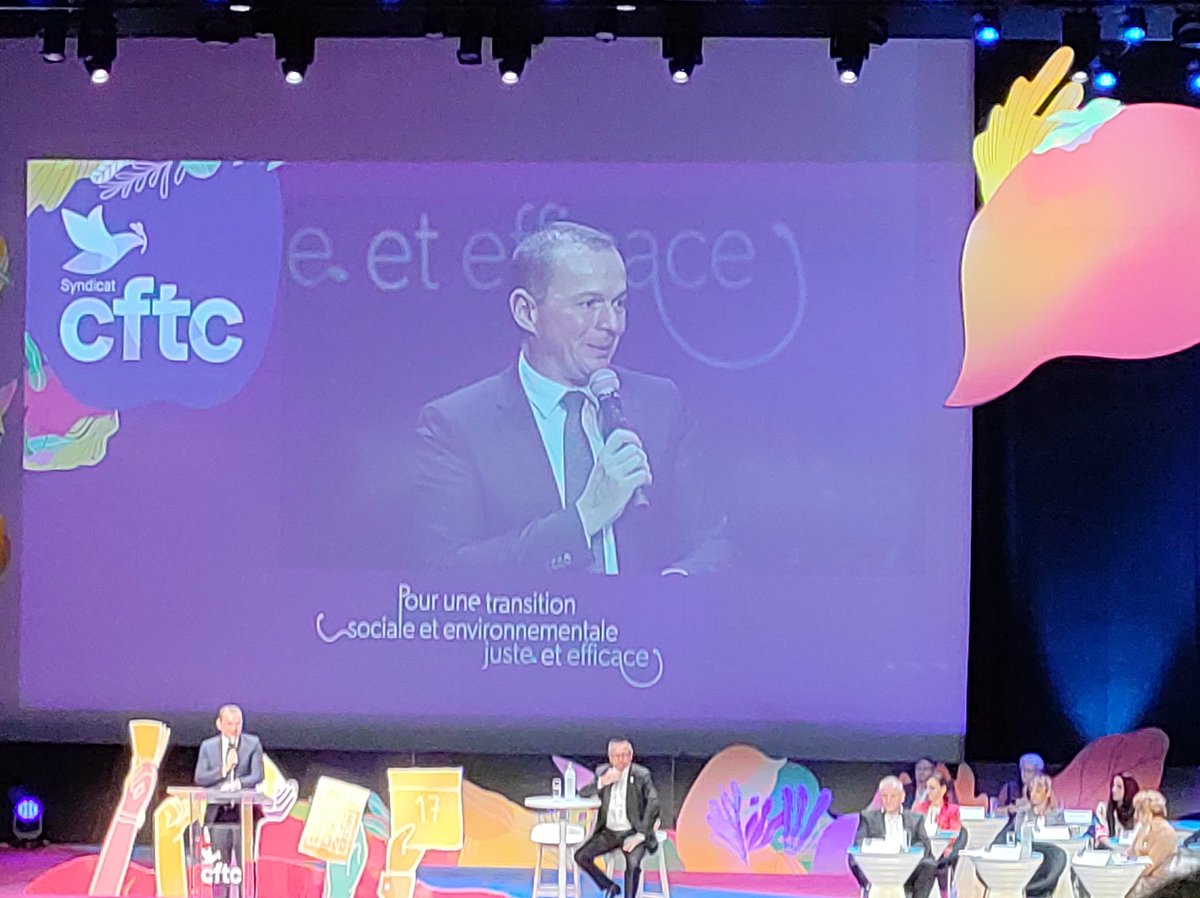 cftc_inrae's tweet photo. Le Ministre du Travail Olivier Dussopt présent à notre Congrès de la CFTC https://t.co/kPgOoUdUpq