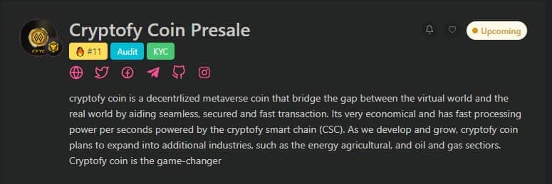 Cryptofycoin tweet media