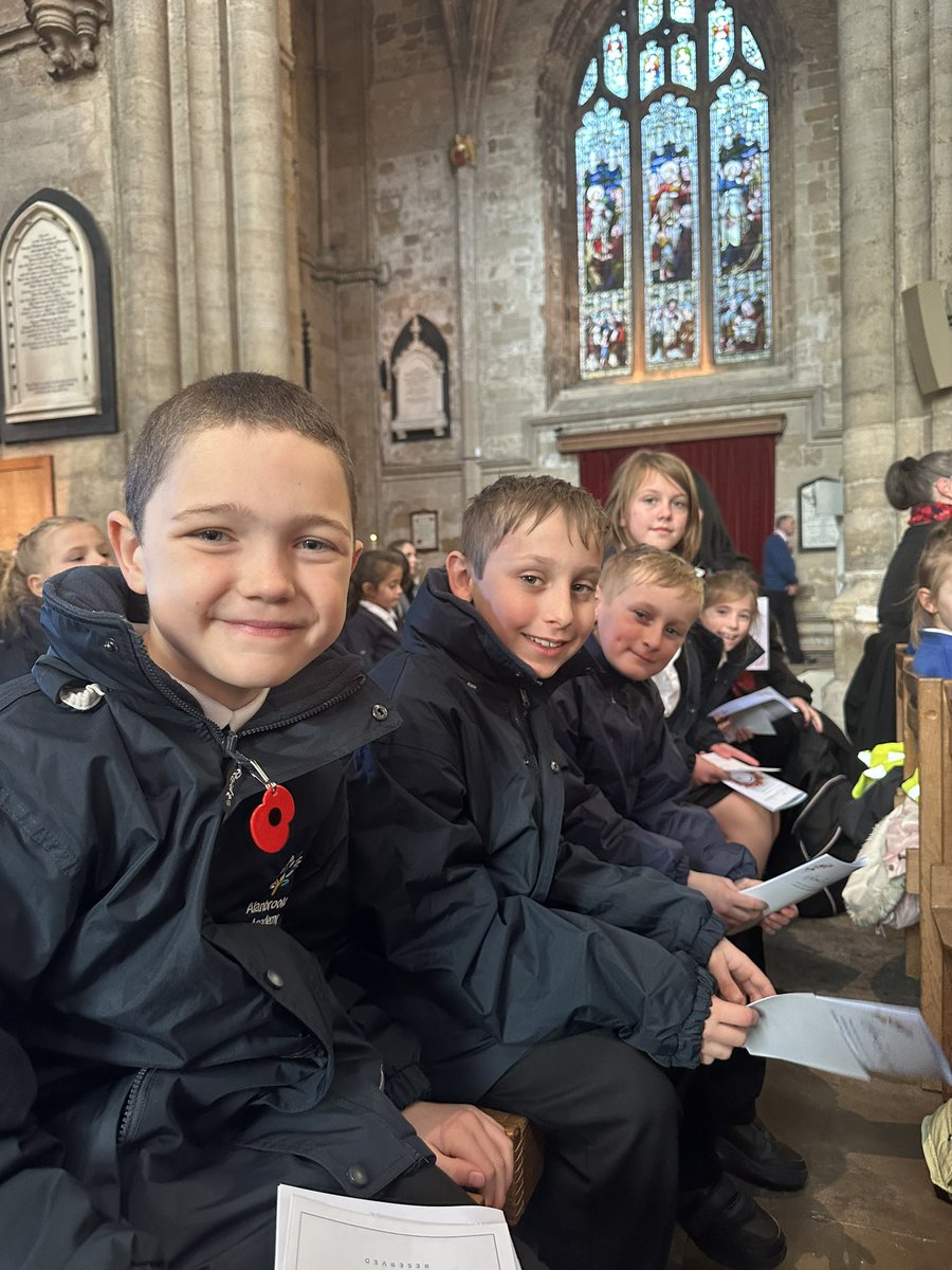 Armstrong Class had a brilliant trip to <a href="/riponcathedral/">Ripon Cathedral</a> for the #FestivalofRemembrance