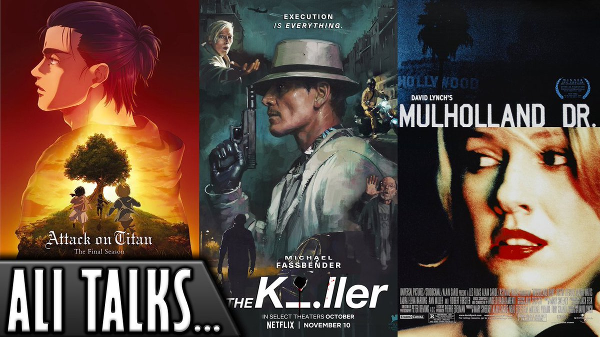 AliTalksAnime's tweet photo. Ali Talks...#37: Attack on Titan, The Killer, Mulholland Drive (also Monster!) https://t.co/w3gtFXfUgc https://t.co/WopLjjA0Vs