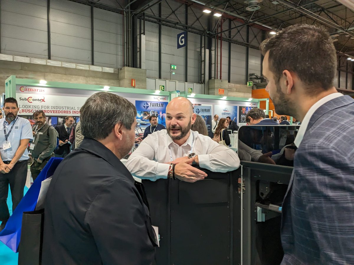 gruposolitium's tweet photo. 👌 Cerramos una edición de #MetalMadrid con grandes proyectos en los que seguir trabajando.
🙏 Agradecemos la asistencia y la colaboración de @HP, @formlabs y @Solidperfil3d, @Zortrax_3D, @It3dgroup, #Samylabs y #Addwerk.
¡Nos vemos el año que viene! 👋 https://t.co/277tNUo8qd