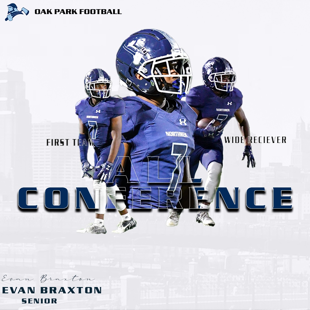 Congratulations ‘24 Evan Braxton (@Evanbraxton6) for earning 1st Team Offense - WR & 2nd Team - Returner for the GKCS-Red Conference #ForTheFamily Just enough Wiggle and a whole lot of FAST! #7 5’9” 165lbs hudl.com/profile/114427… @Northmen_OPHS @Northmen_CVAL @NorthmenNews…