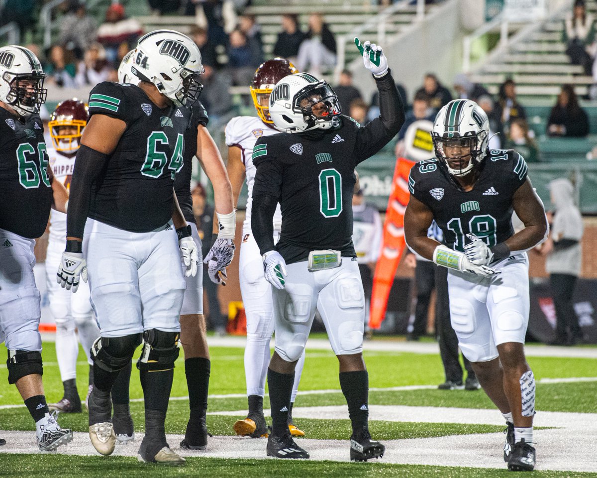 ohiou's tweet photo. Home Finale on The Frank 🏈

@OhioFootball closed out its 2023 home campaign last night with a 34-20 win over Central Michigan!

#OUohyeah | #OHIOIEW2023 https://t.co/gfH5nD1OKw