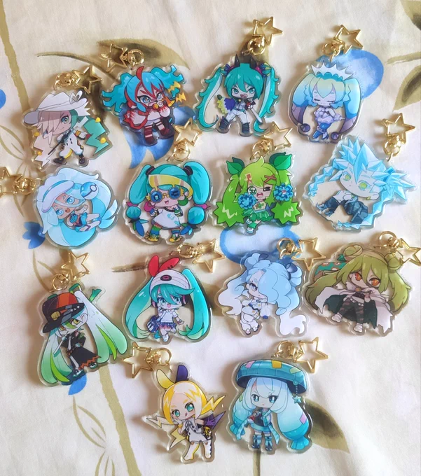 Thanks soo much  for yhe production of the charms, set of pokemikus arrives.The other 6 i produce with pawprint i need little extra time#Pokemon #miku 