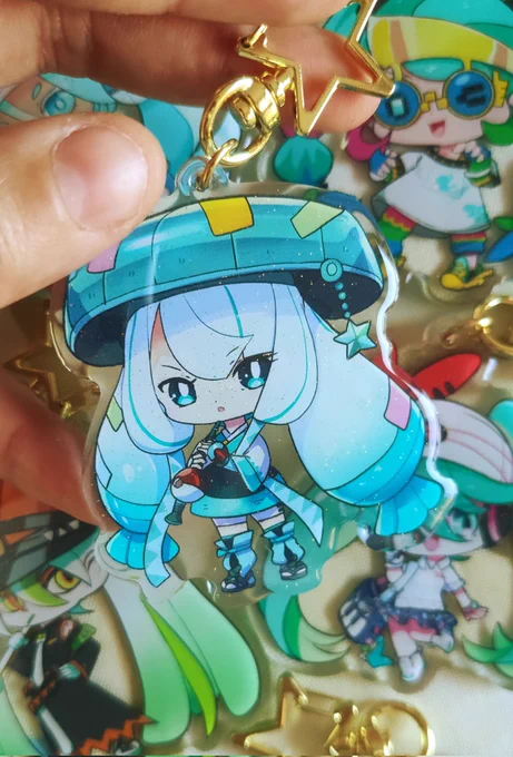 Thanks soo much  for yhe production of the charms, set of pokemikus arrives.The other 6 i produce with pawprint i need little extra time#Pokemon #miku 