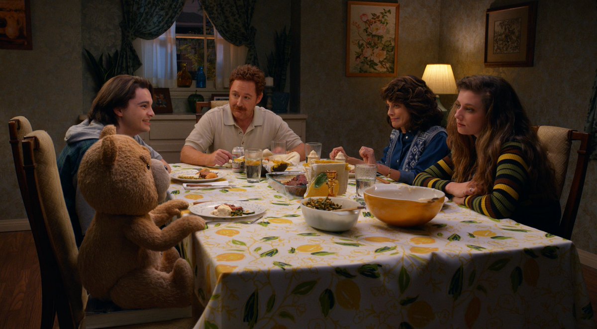 SethMacFarlane's tweet photo. Snapshots from 1993: The “Ted” prequel event series arrives January 11th only @peacock! https://t.co/XRHvZTdZuM