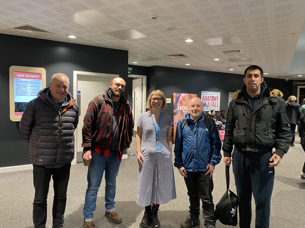 Big thanks to <a href="/mcranimation/">Manchester Animation Festival</a> for inviting a staff, volunteer and members team from <a href="/CreativeLivingC/">Mental Health Charity - Creative Living Centre</a> to attend the showing of the British Animated Short Film Award (Relaxed Screeening) this morning. Some outstanding films on screen - thoughtful, emotional and funny 👍