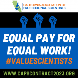 #CaStateScientists make 62%-210% less than their managers and 37-50% less than state employees in other bargaining units who perform comparable work. #EqualPayCA #PayEquityNOW #ValueScientists @GavinNewsom