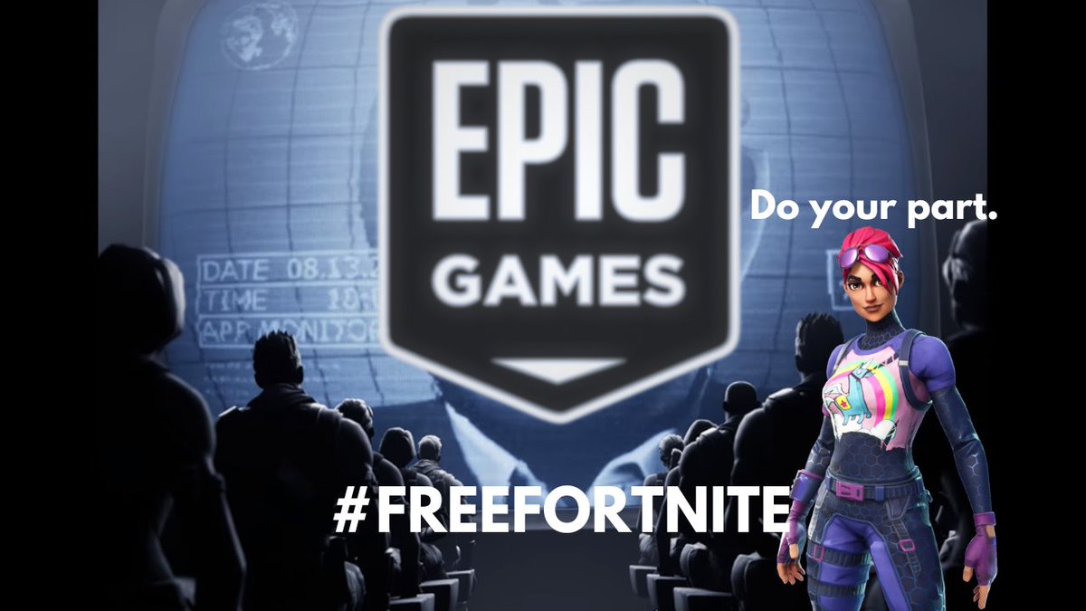 ghostkingnicolo's tweet photo. Do your part.
#FreeFortnite 
(This is because of the new age rating system)

#Fortnite #FortniteAgeRating #FreeFortniteReturns #FortniteOG #FortniteFree #FortniteUpdate #epicgames https://t.co/s7MjSnMXO5