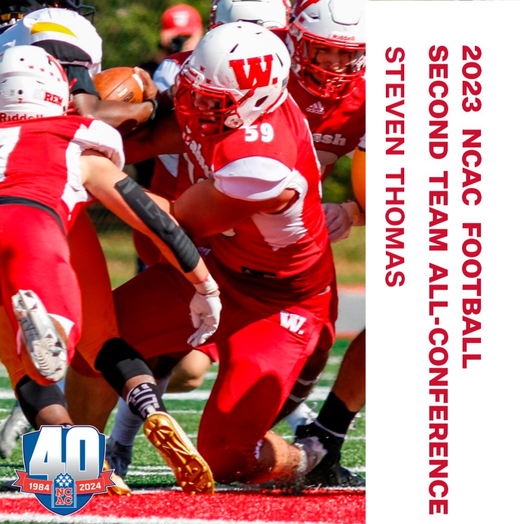 wabashathletics's tweet photo. Second Team selections -

Cameron Ford - OL
Jake Pasch - OLB
Gavin Ruppert - ILB
Steven Thomas - DL
Brody Rucker - K https://t.co/XHkwVN9233