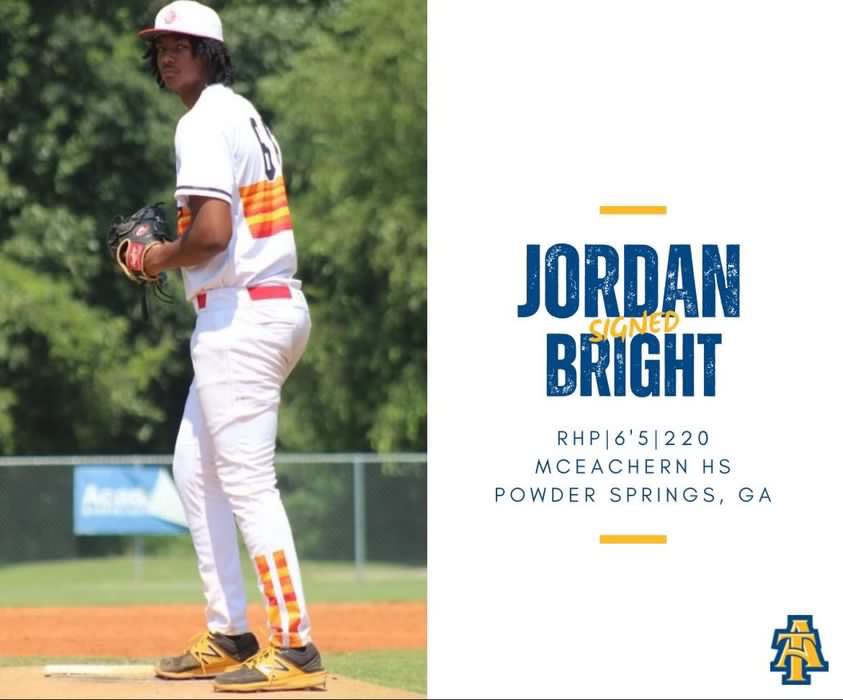 Powder Springs, GA ➡️ Greensboro, NC

Aggieland let’s welcome Jordan Bright to the Family!!💙💛⚾️

#FullTilt | #AggiePride