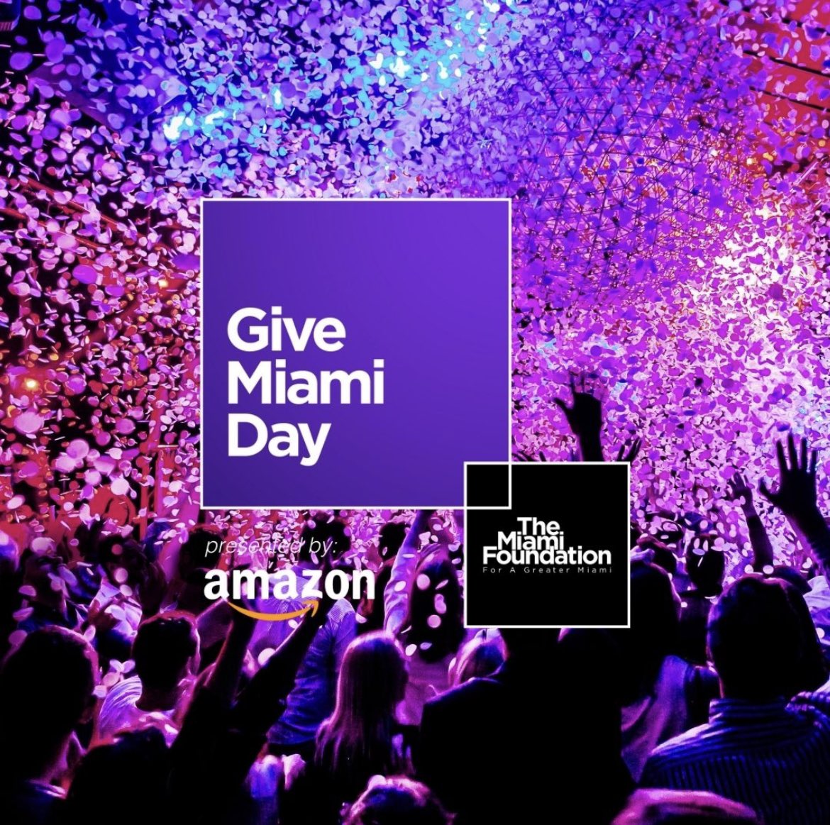 ccadom's tweet photo. Give Miami Day is here! 💜 The time is now! Join us
and make a difference in the lives of families facing hunger in Miami. Your support of $25 will provide an incredible $500 worth of groceries to those in need. 
https://t.co/YM1alDhVUl https://t.co/DD8sN9aivy