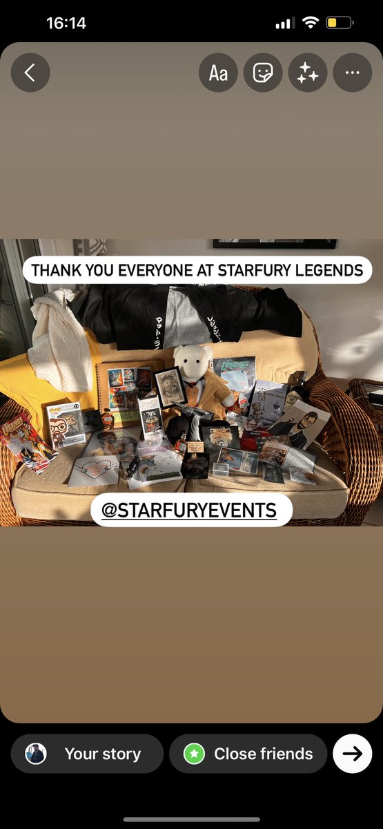 Thank you to everyone for all your love. @starfuryevents #Legends