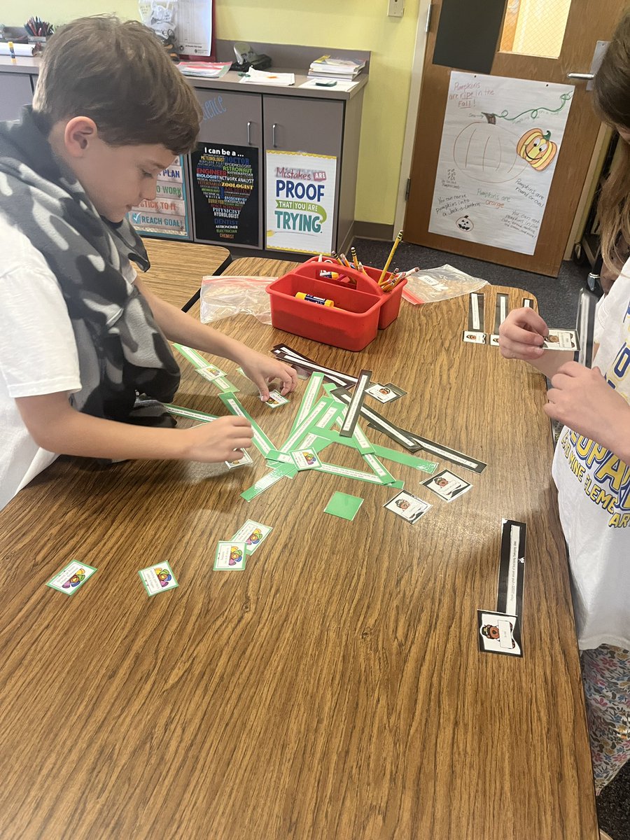 khoov78's tweet photo. Literacy stations in my enrichment special!!! #fluency #vocabulary #prefixes #suffixes #schwa @MrsVicksClass @Lead_Mine 📚💙💛🐆👩🏼🏫✏️ https://t.co/341Alu9811