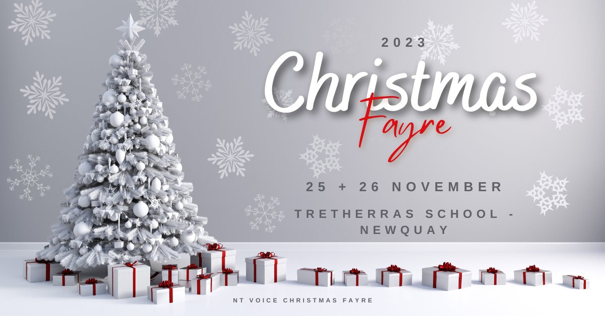 🎄Don't miss the Christmas Craft Fayre in Newquay on the 25th and 26th November! 🎅Start your Christmas shopping or grab a few stocking fillers while shopping local. wearecornwall.com/event/christma…